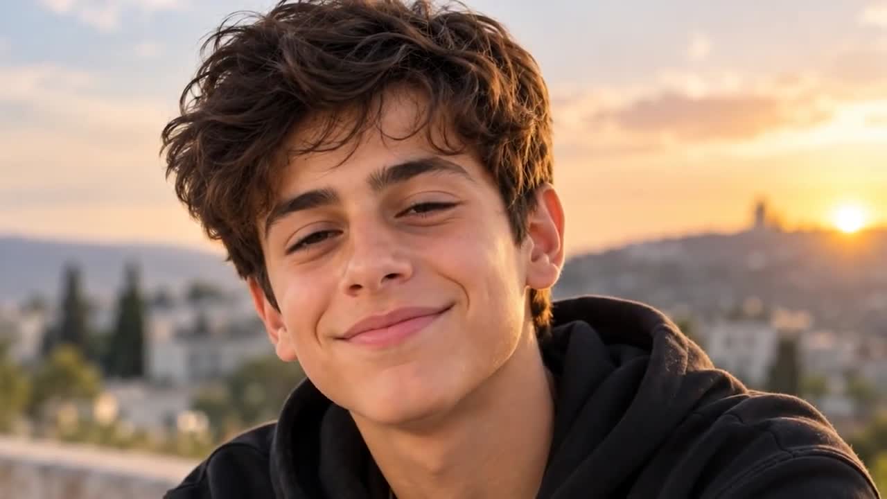 תמונה מתוך טיזר יום הולדת בסגנון ריאליסטי